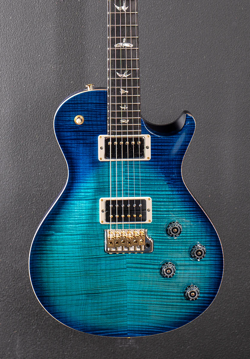 Mark Tremonti Signature 10 Top w/Tremolo - Carrol Blue w/Blue Burst - Image 2