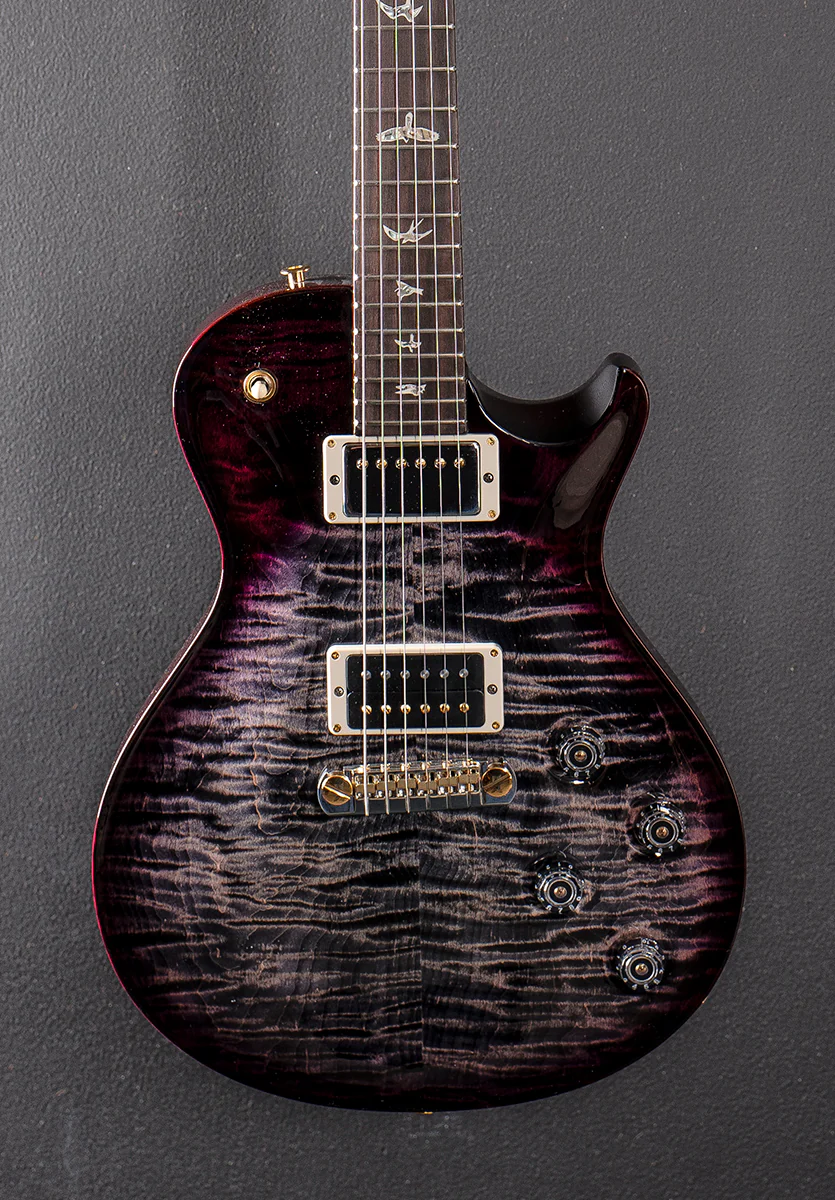 Mark Tremonti Signature 10 Top w/Stoptail - Charcoal Purple Burst Wraparound - Image 2