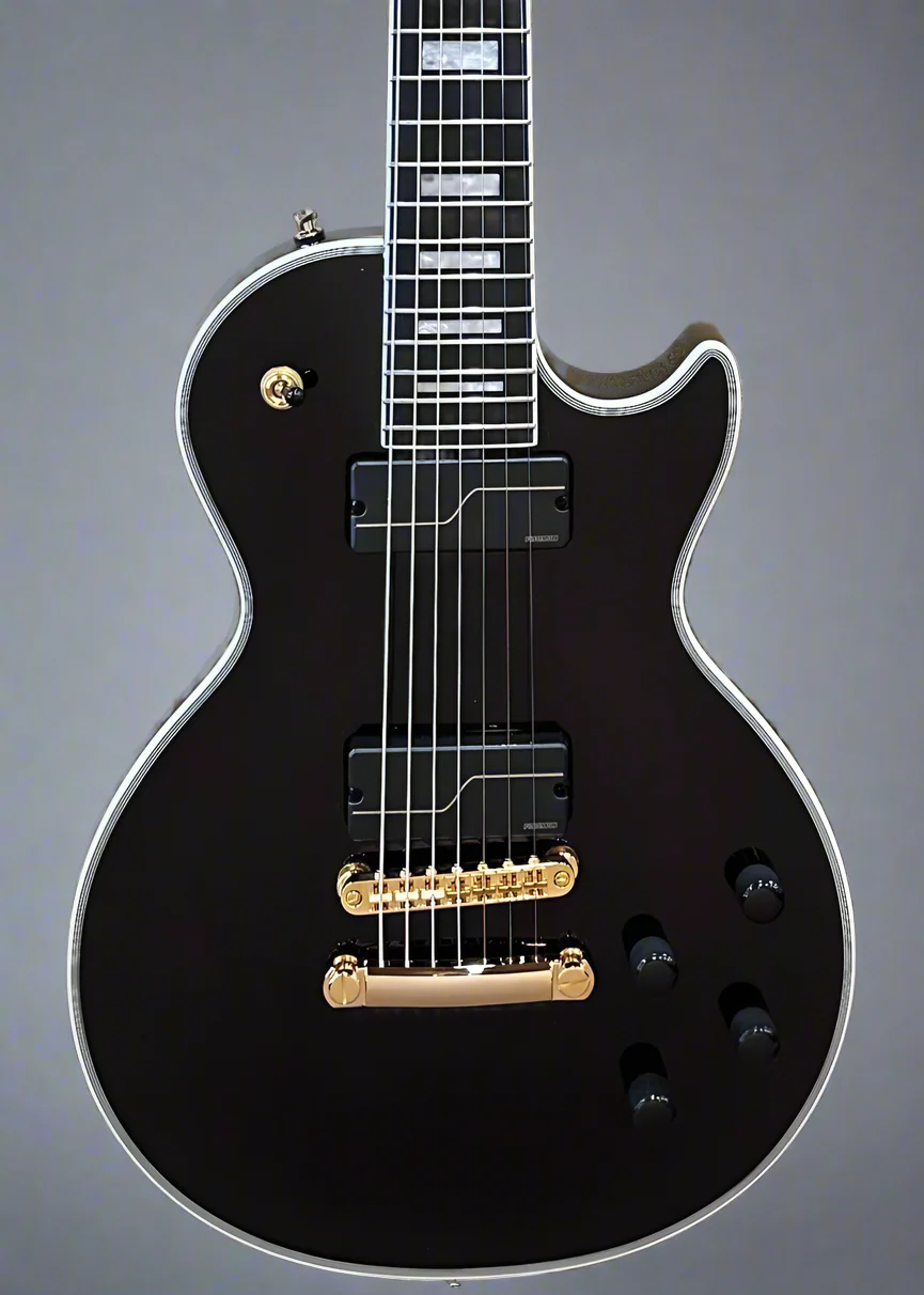 Matt Heafy Les Paul Custom Origins 7 String - Ebony - Image 2