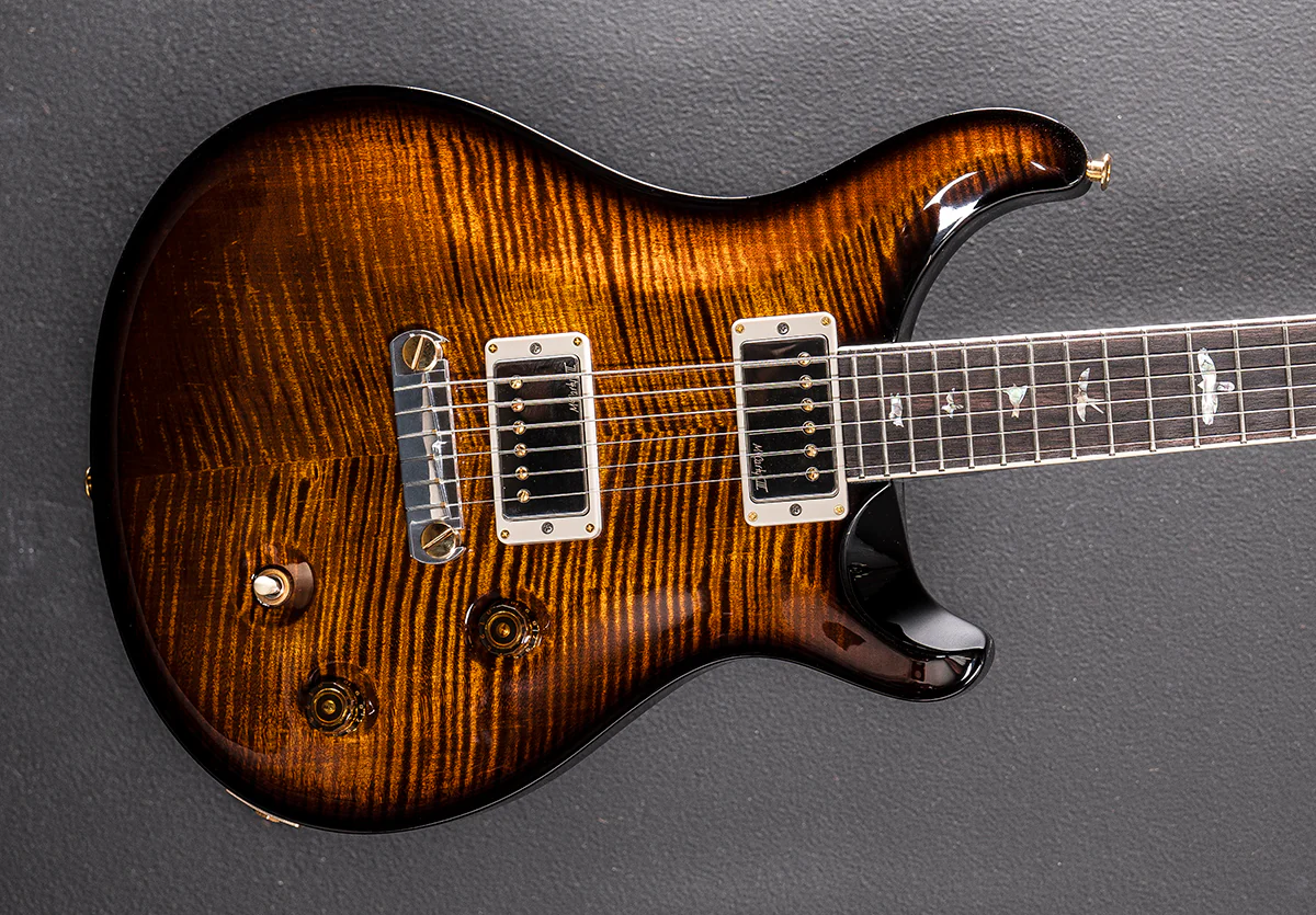 McCarty 10 Top - Black Gold Wraparound Burst