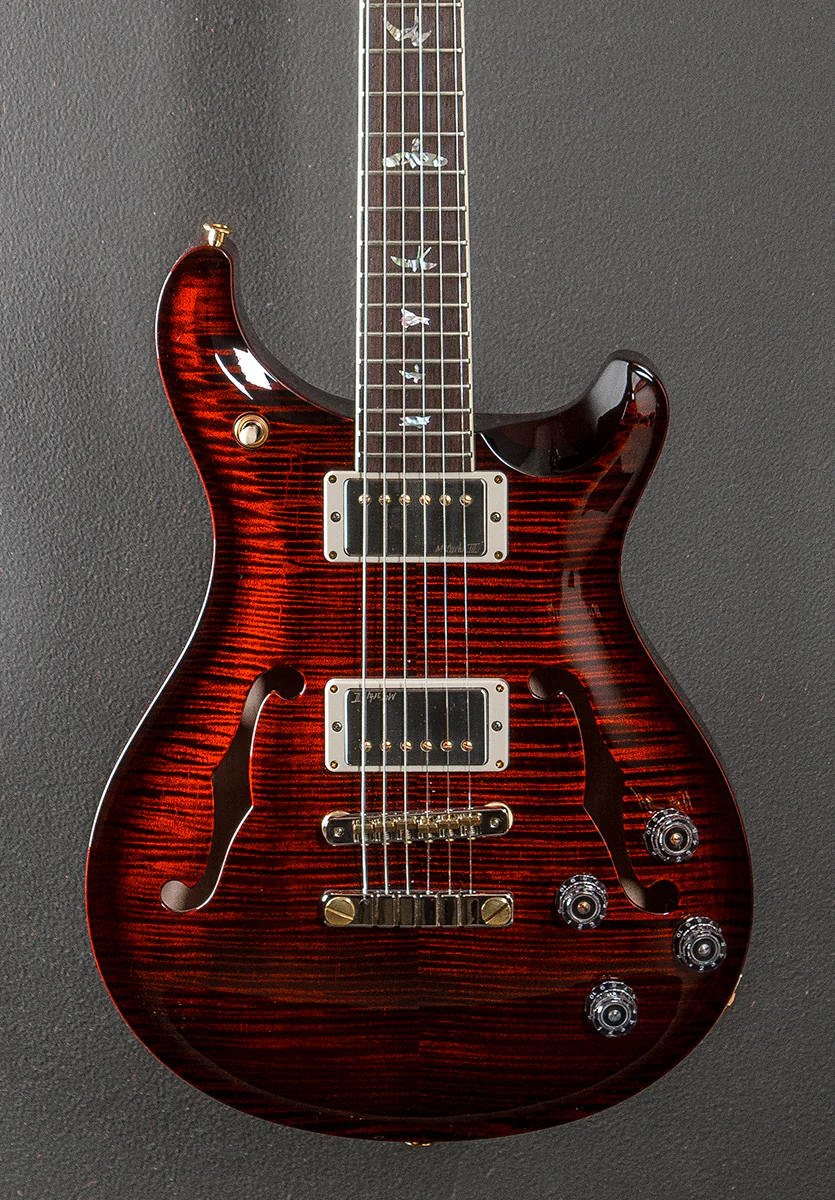 McCarty 594 Hollowbody II 10 Top - Fire Red Wraparound Burst - Image 2