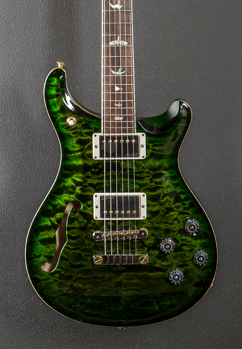 McCarty 594 Semi-Hollow Wood Library Limited - Jade w/Ash - Image 2