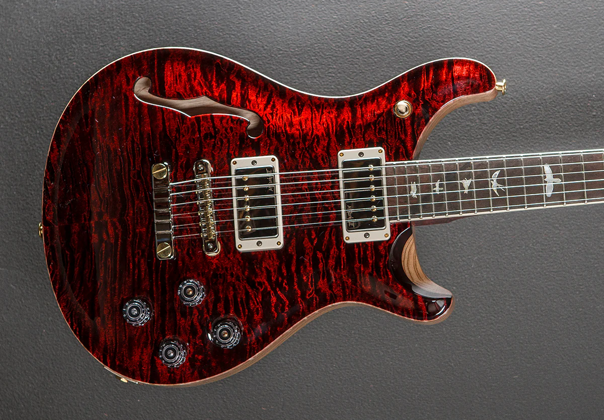 McCarty 594 Semi-Hollow Wood Library Limited - Red Tiger w/Ash