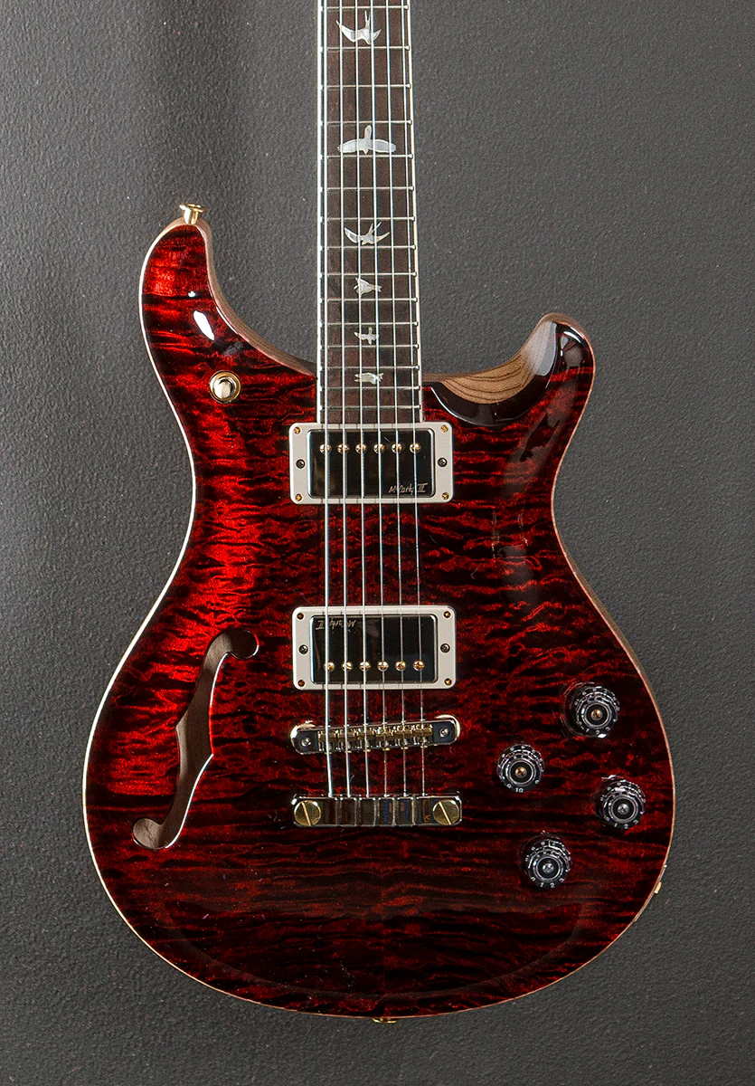 McCarty 594 Semi-Hollow Wood Library Limited - Red Tiger w/Ash - Image 2
