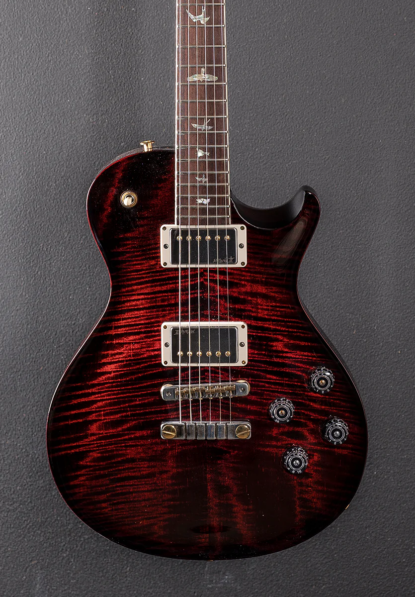 McCarty 594 Singlecut 10 Top - Fire Red Wraparound Burst - Image 2