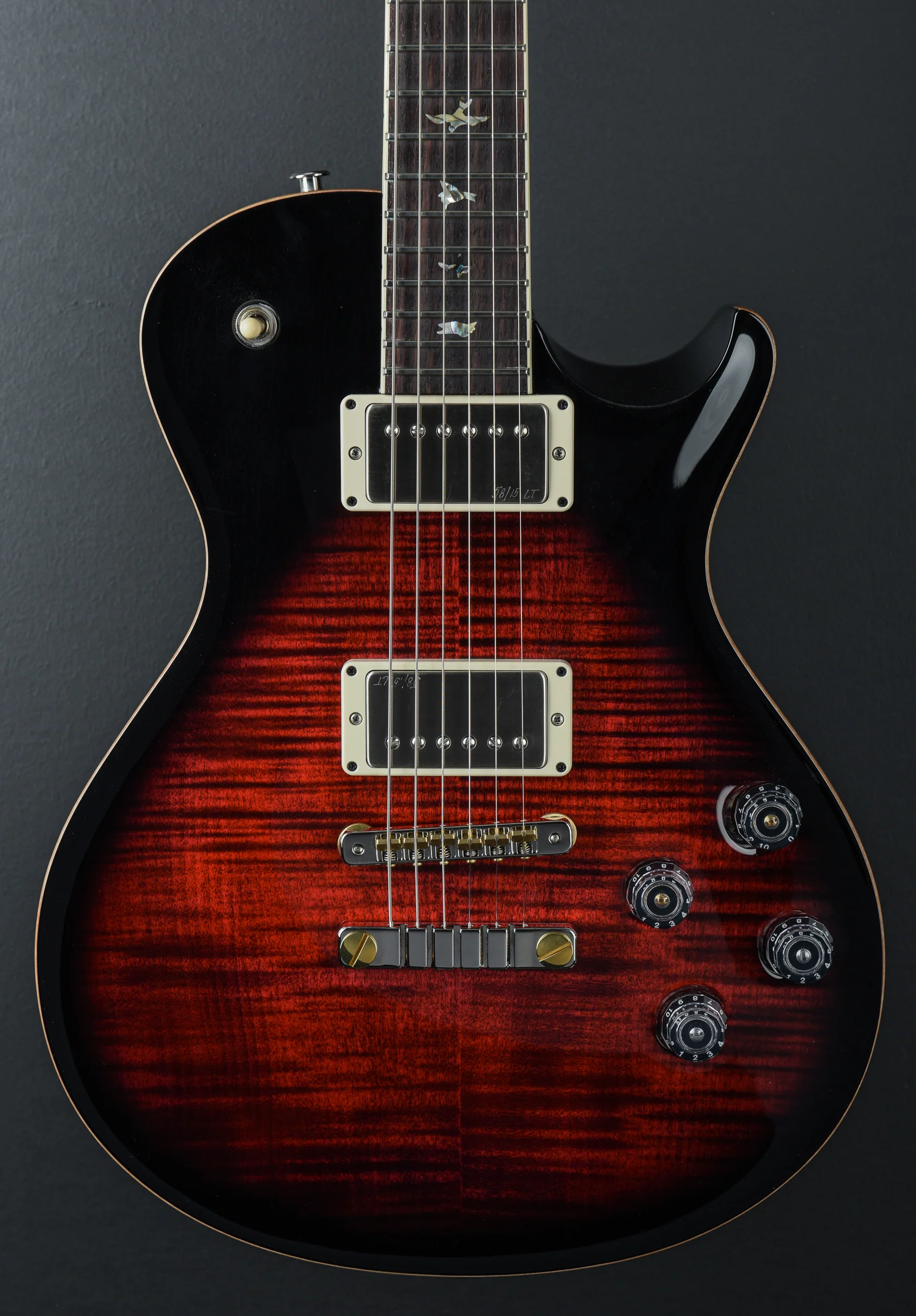 McCarty 594 Singlecut - Fire Red Burst - Image 2