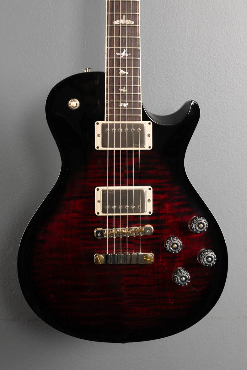 McCarty 594 Singlecut - Fire Red Wraparound Smokeburst - Image 2