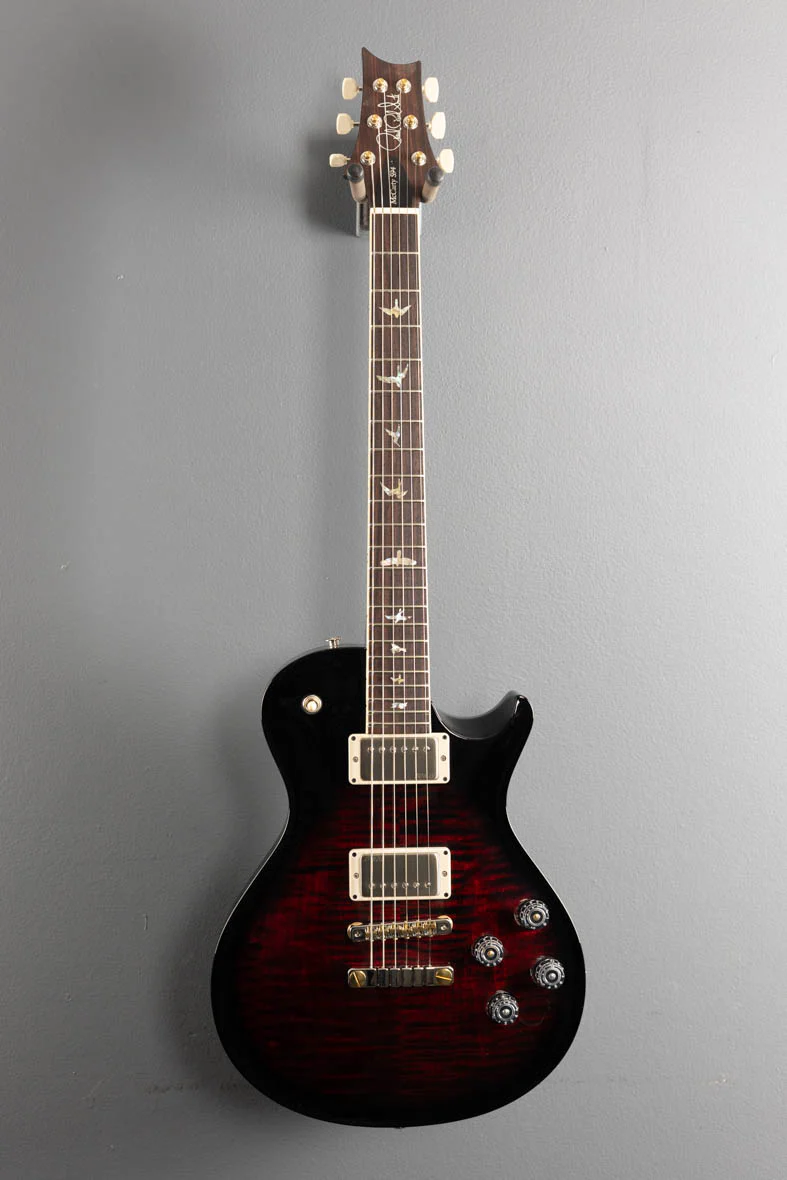 McCarty 594 Singlecut - Fire Red Wraparound Smokeburst - Image 3
