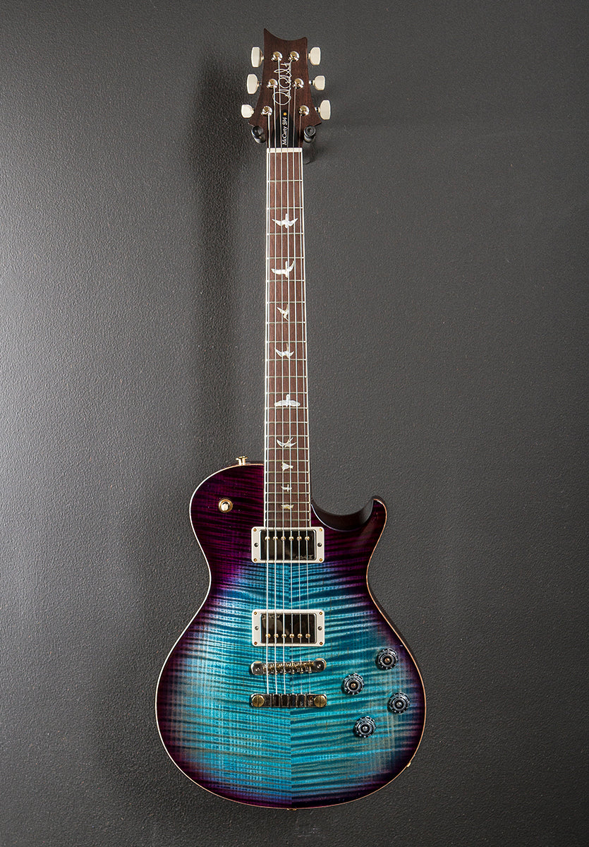 McCarty 594 Singlecut Wood Library Limited - Aquableux Purple Burst w/Brazilian - Image 3