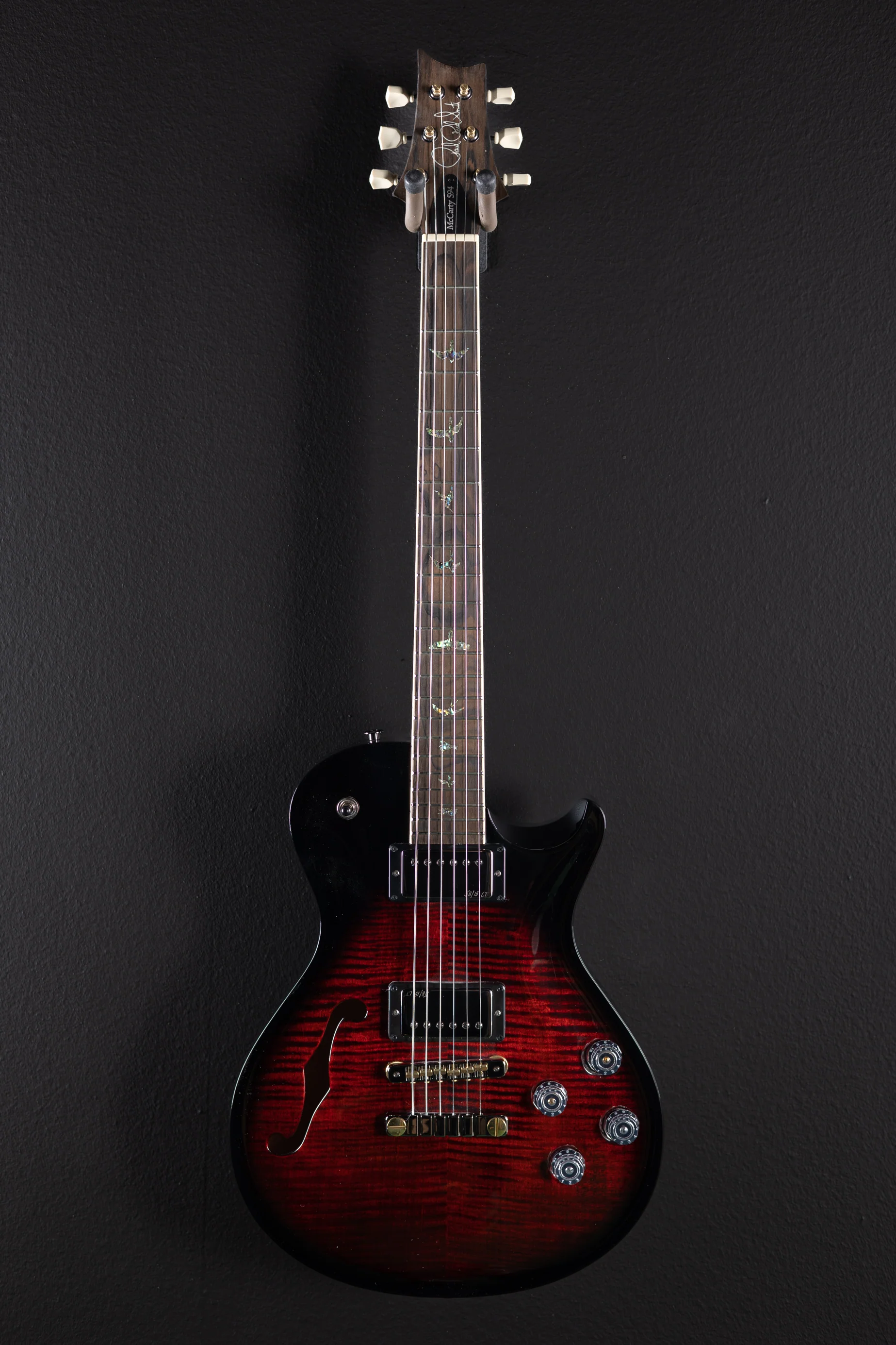 McCarty Singlecut 594 Semi-Hollow Limited Edition- Vampire Mist - Image 2