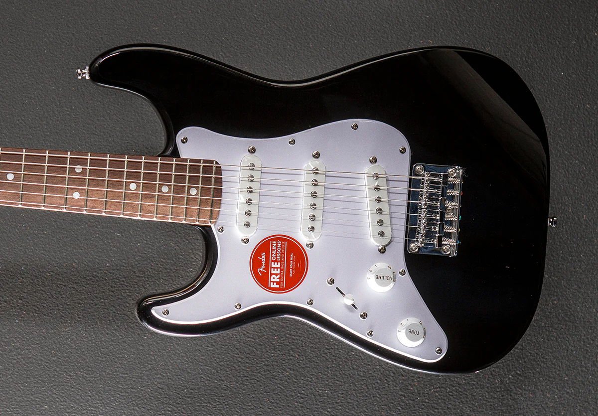 Mini Strat Left Hand - Black