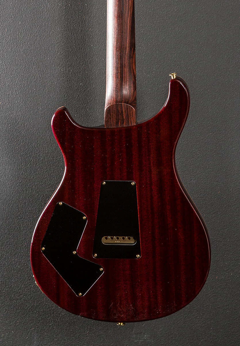 Modern Eagle V Wood Library Limited - Aquableux Purple Burst w/Brazilian - Image 4