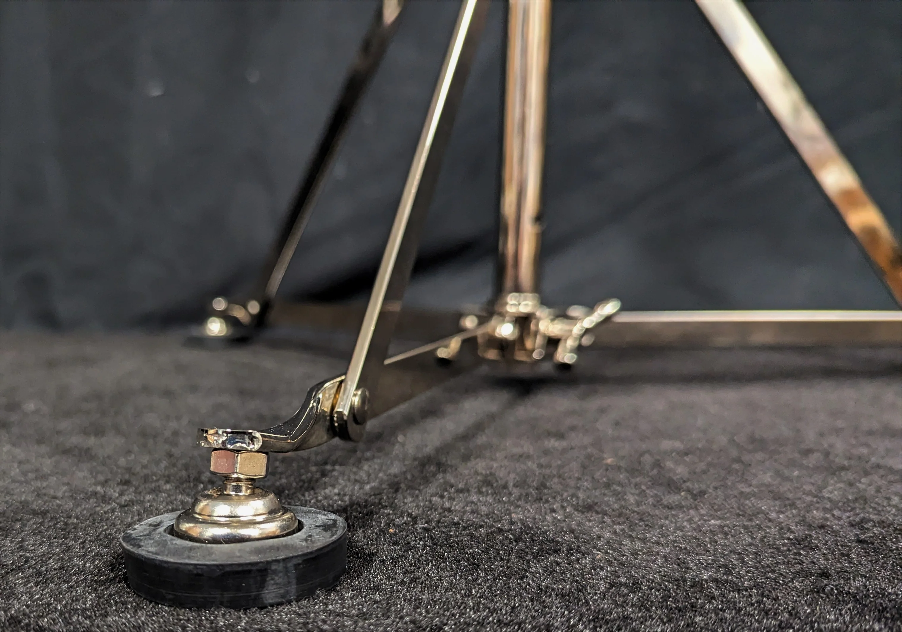 Nickel Straight Cymbal Stand - Image 4