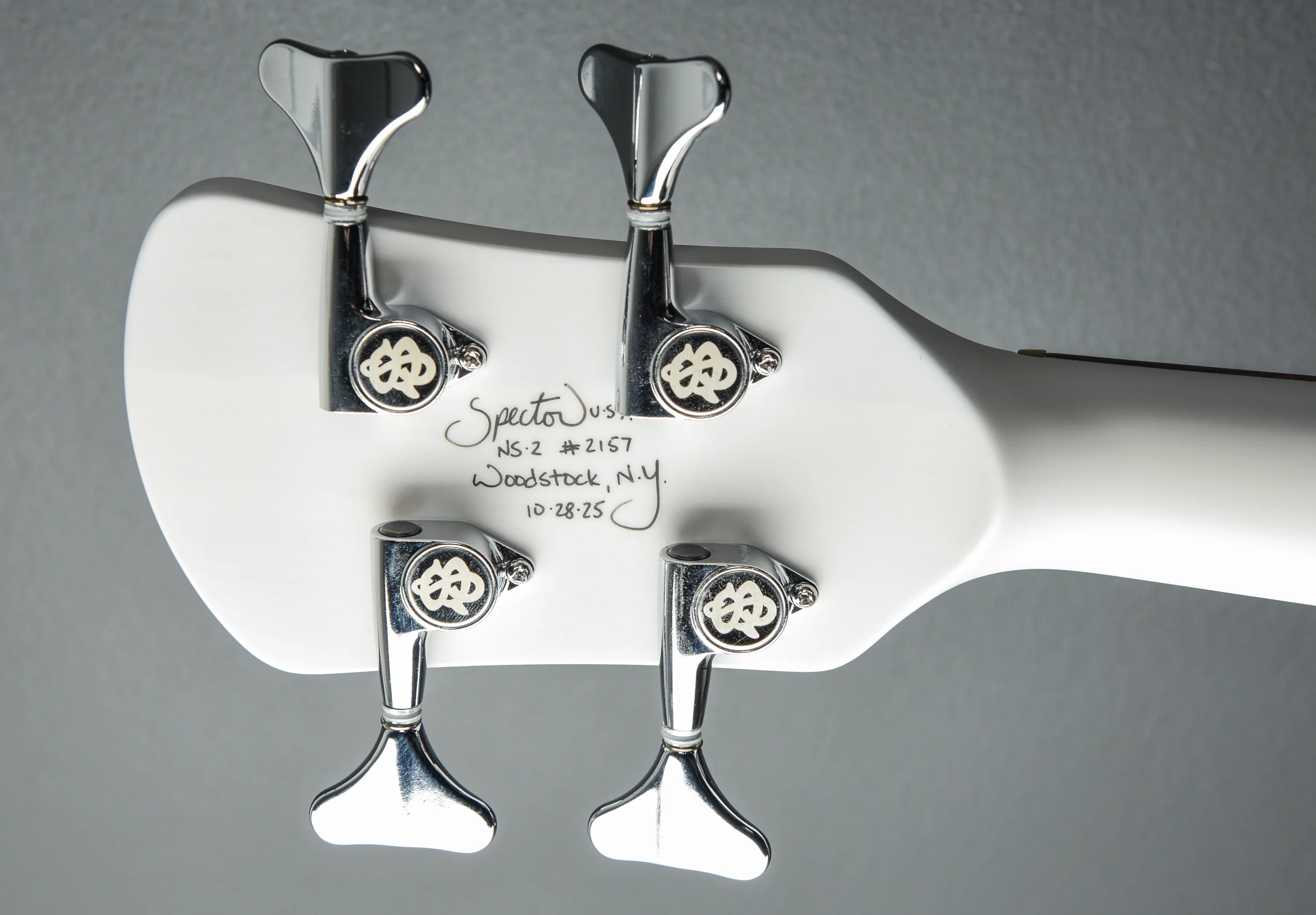 NS-2 4 String Neck Thru - Mary Kay White - Image 7