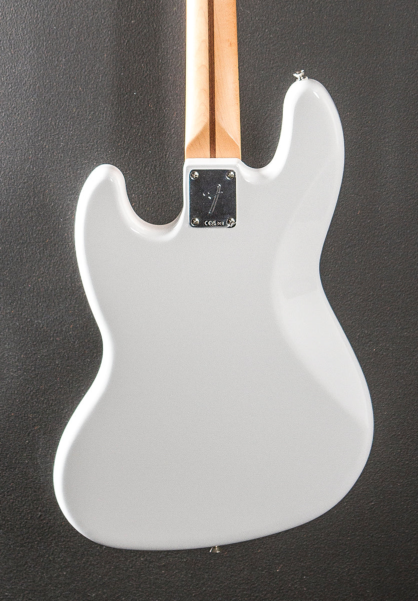 Player II Jazz Bass - Polar White w/Maple - Image 4