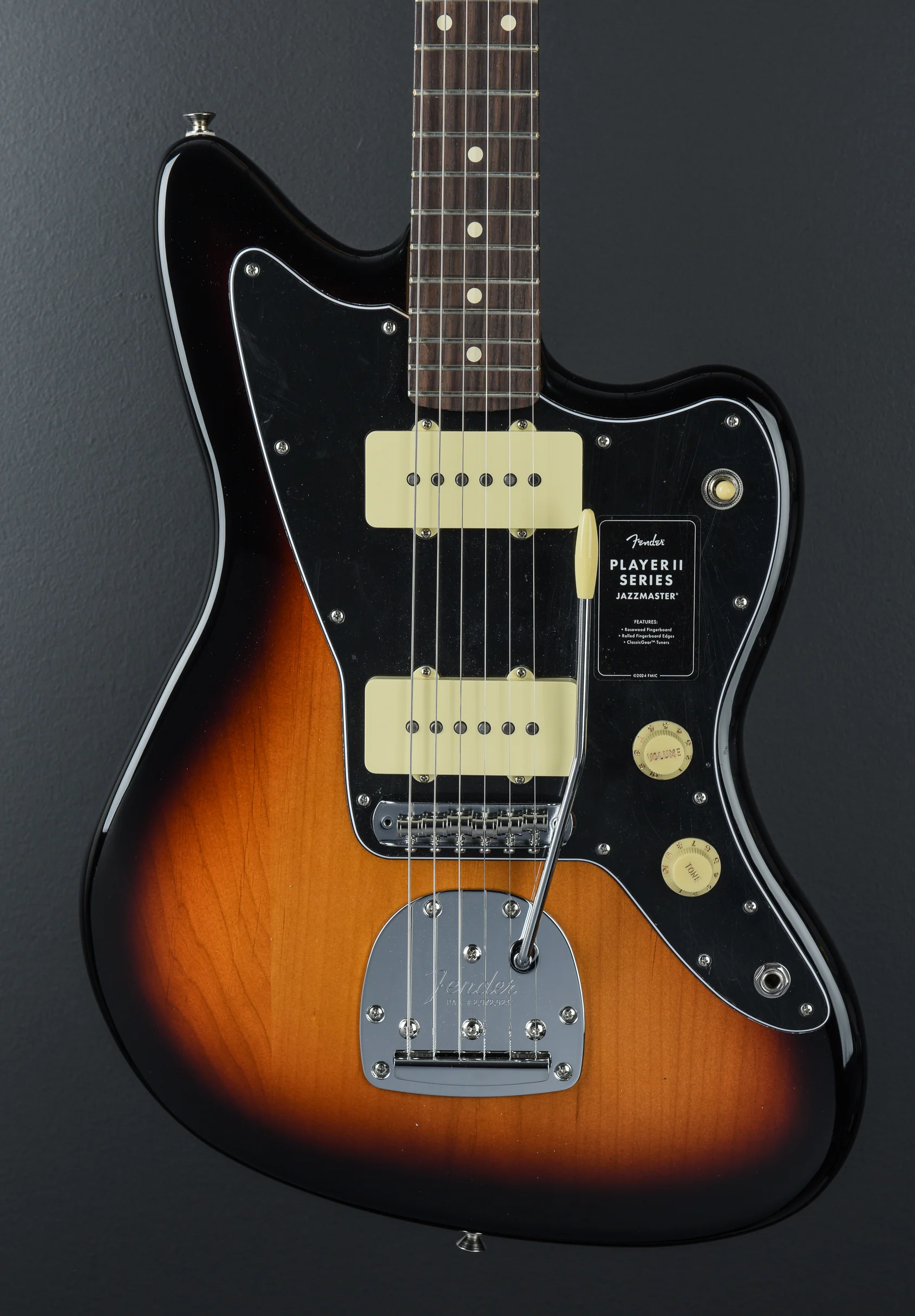 Player II Jazzmaster - 3-Color Sunburst - Image 2
