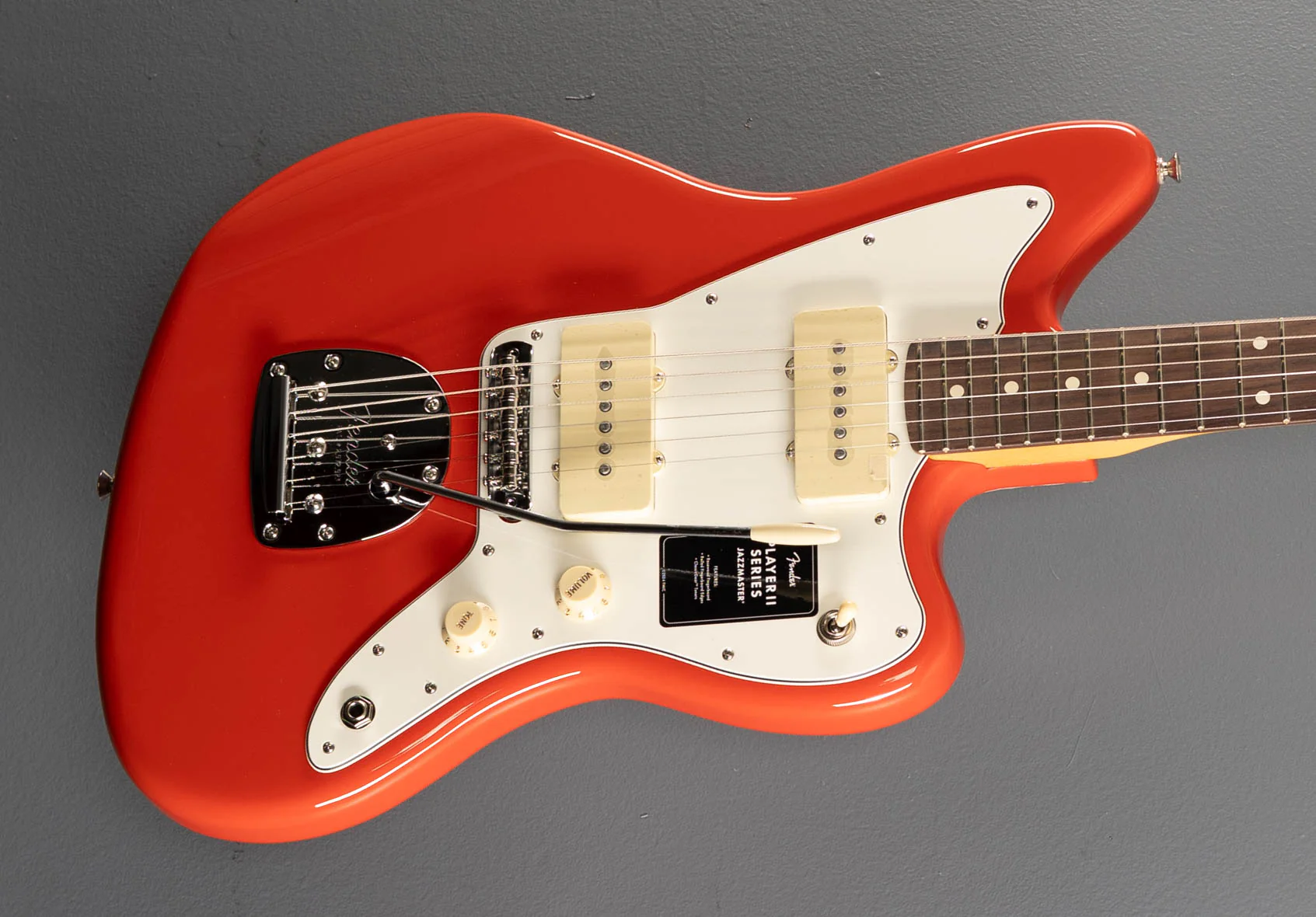 Player II Jazzmaster - Coral Red
