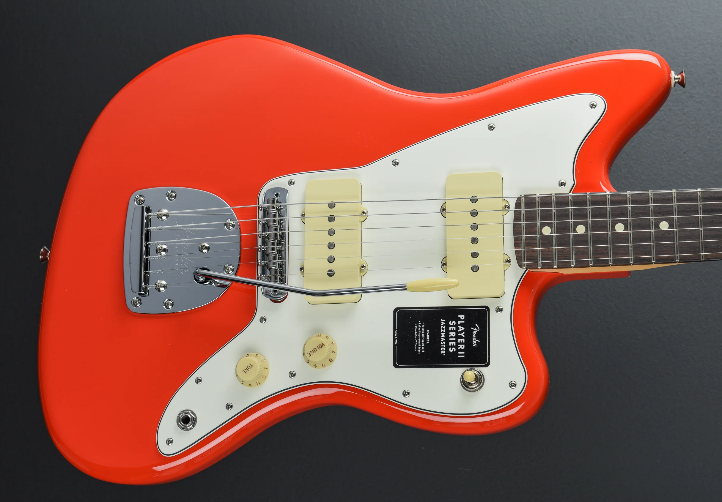 Player II Jazzmaster - Coral Red