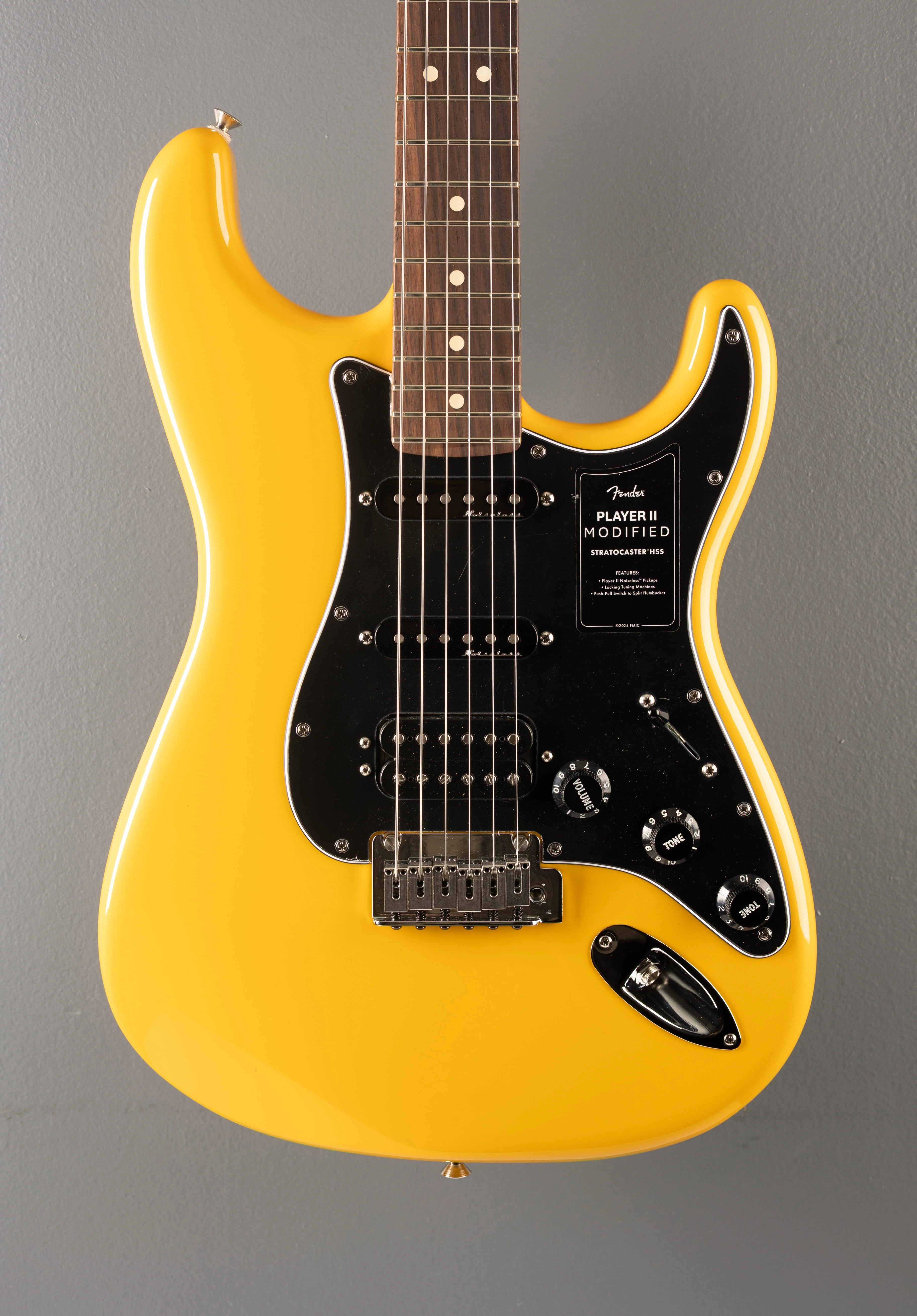 Player II Modified Stratocaster HSS - Sunshine Yellow - Image 2