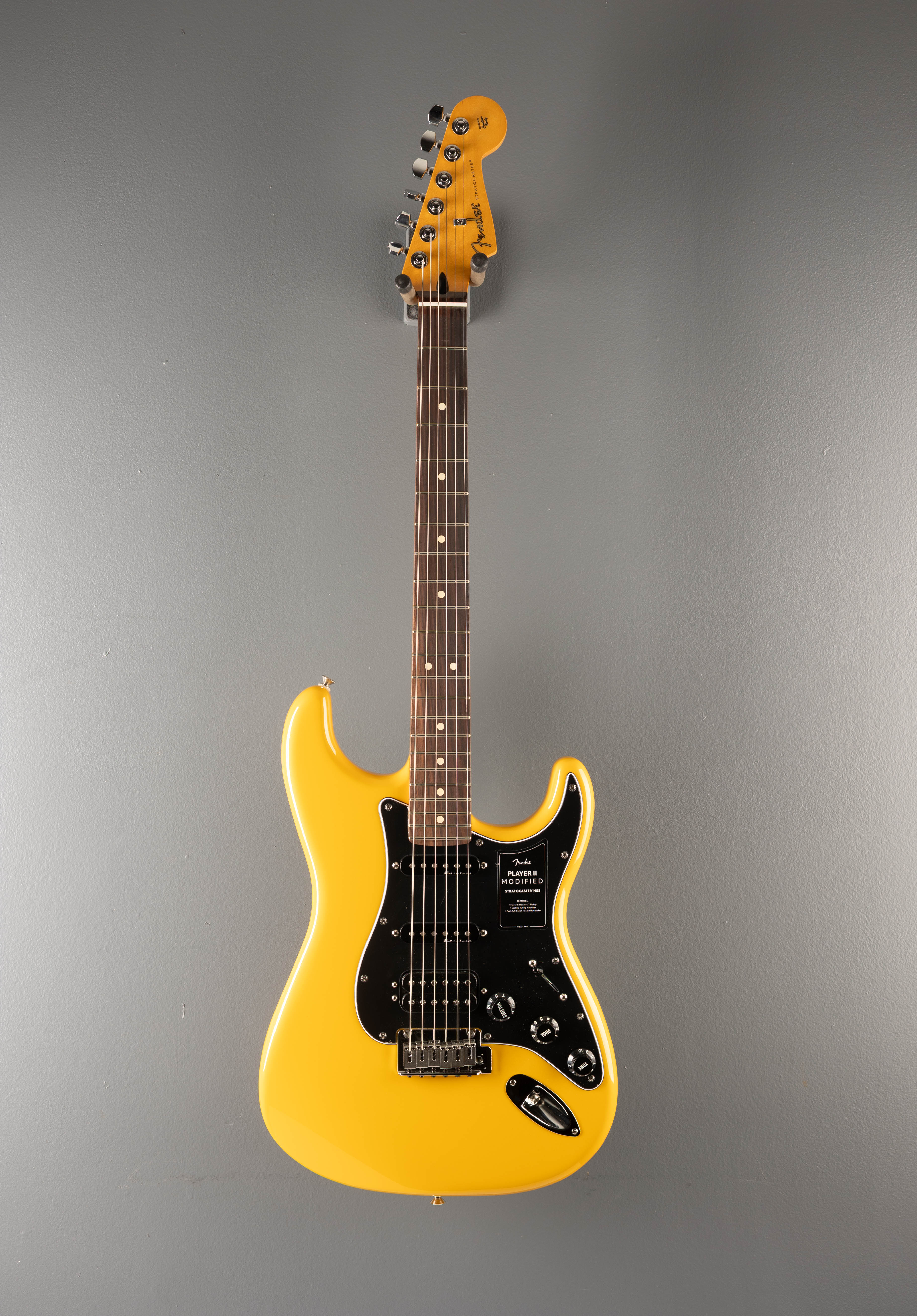 Player II Modified Stratocaster HSS - Sunshine Yellow - Image 3