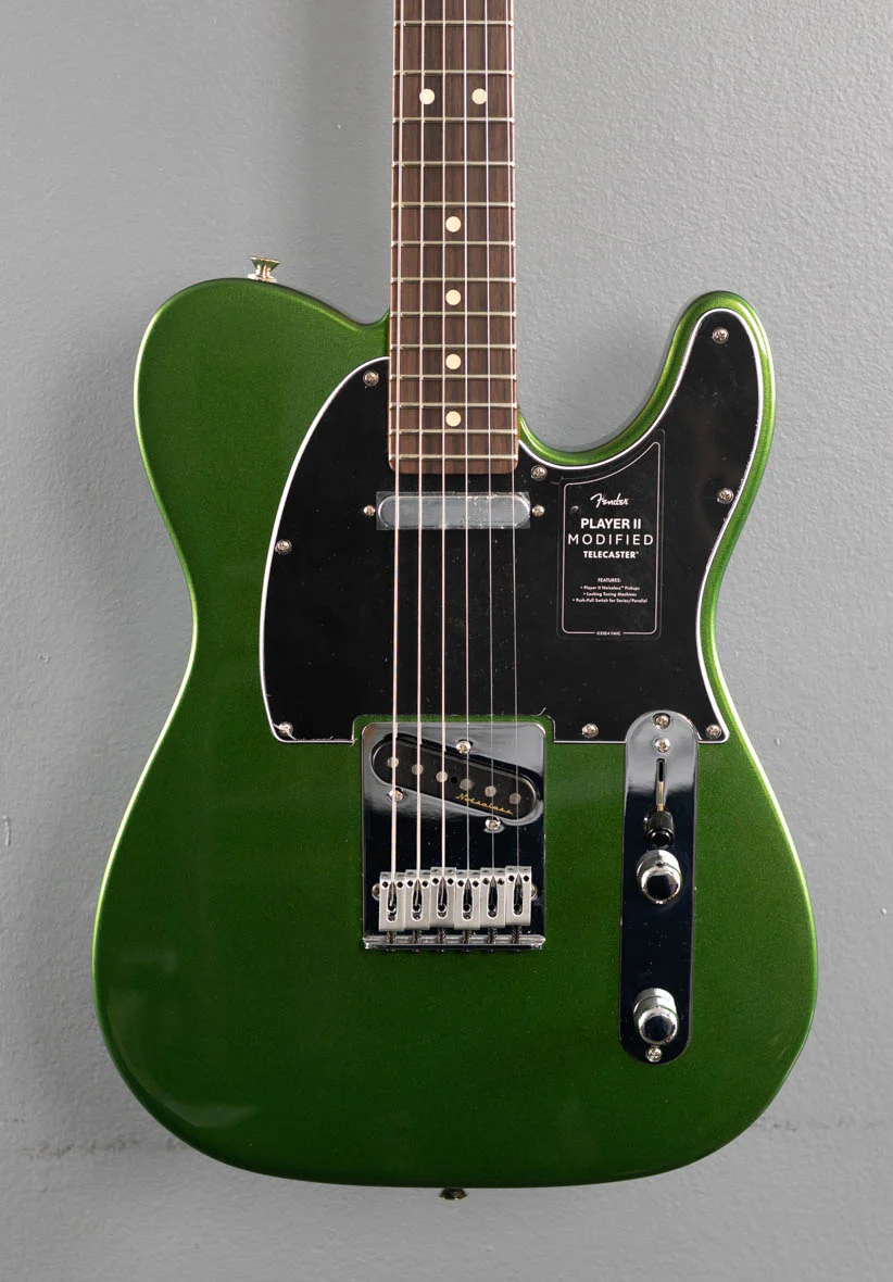 Player II Modified Telecaster - Harvest Green Metallic - Image 2