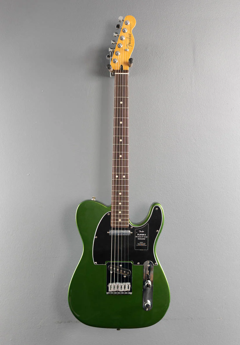 Player II Modified Telecaster - Harvest Green Metallic - Image 3