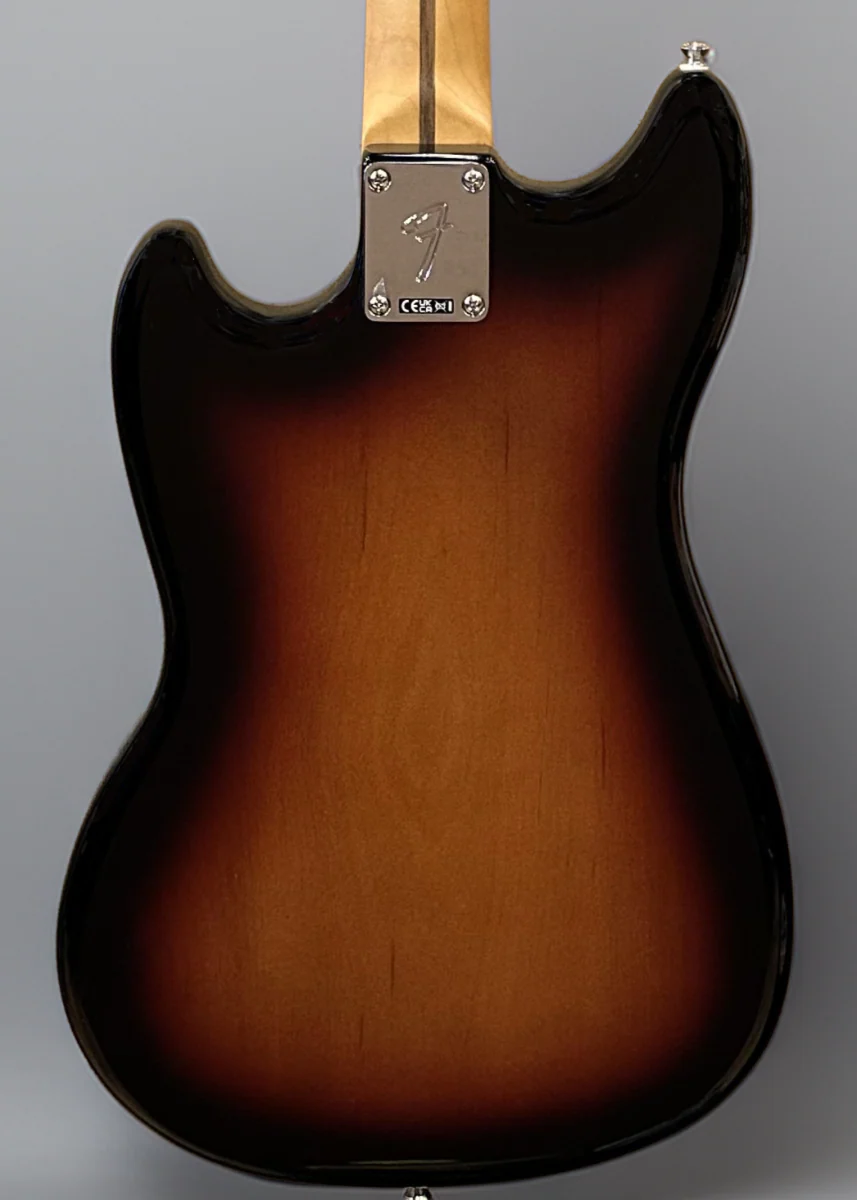 Player II Mustang Bass PJ - 3 Color Sunburst w/Maple - Image 4