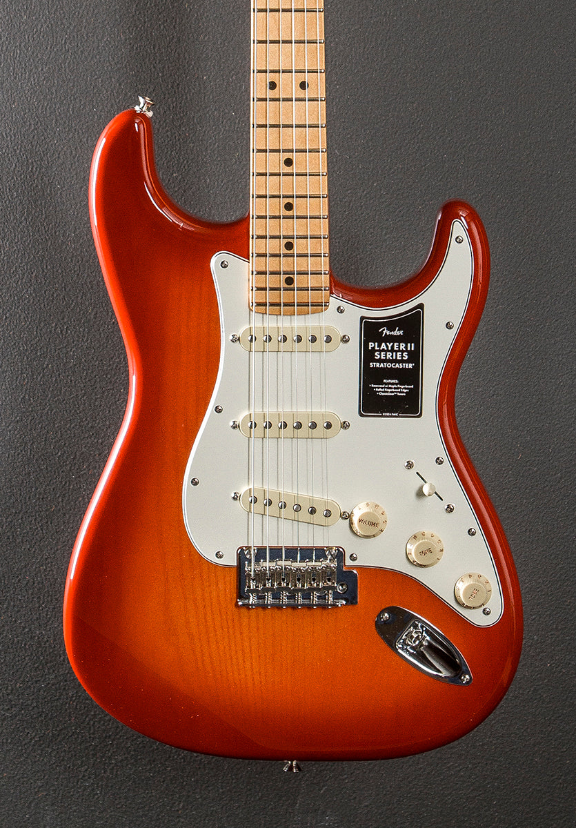 Player II Stratocaster - Aged Cherry Burst w/Maple - Image 2