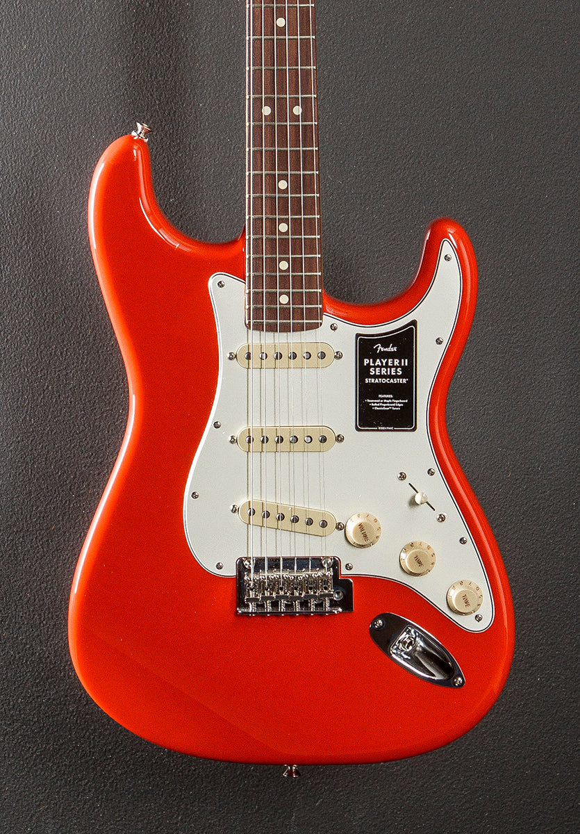 Player II Stratocaster - Coral Red w/Rosewood - Image 2