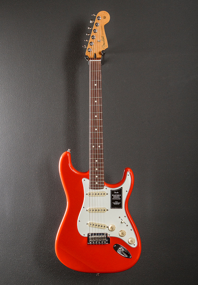 Player II Stratocaster - Coral Red w/Rosewood - Image 3