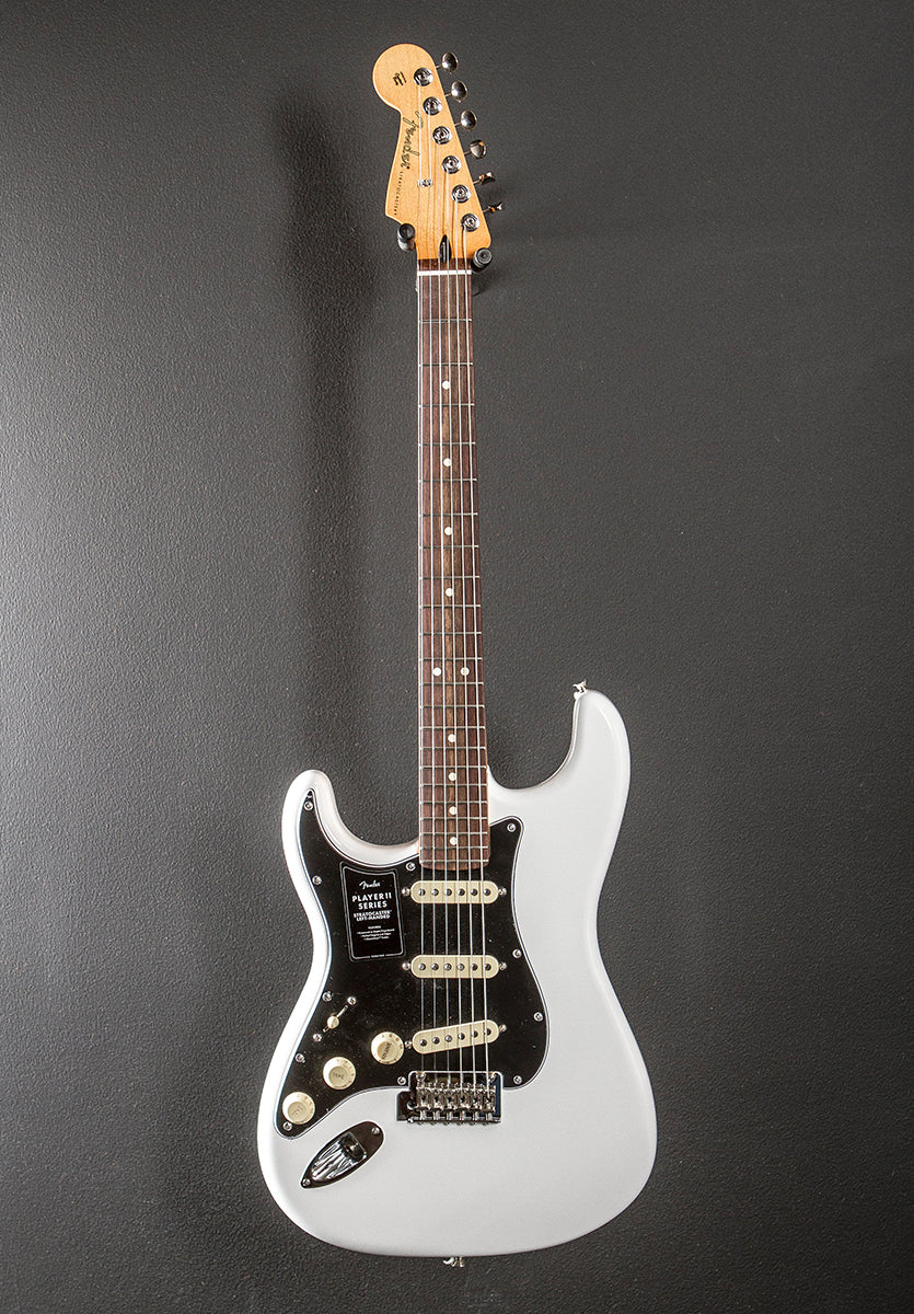 Player II Stratocaster Left Hand - Polar White w/Rosewood - Image 3