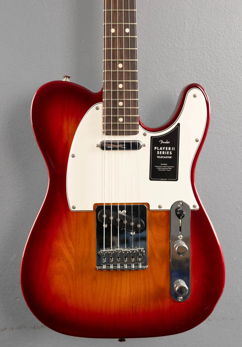 Player II Telecaster - Aged Cherry Burst w/Rosewood - Image 2