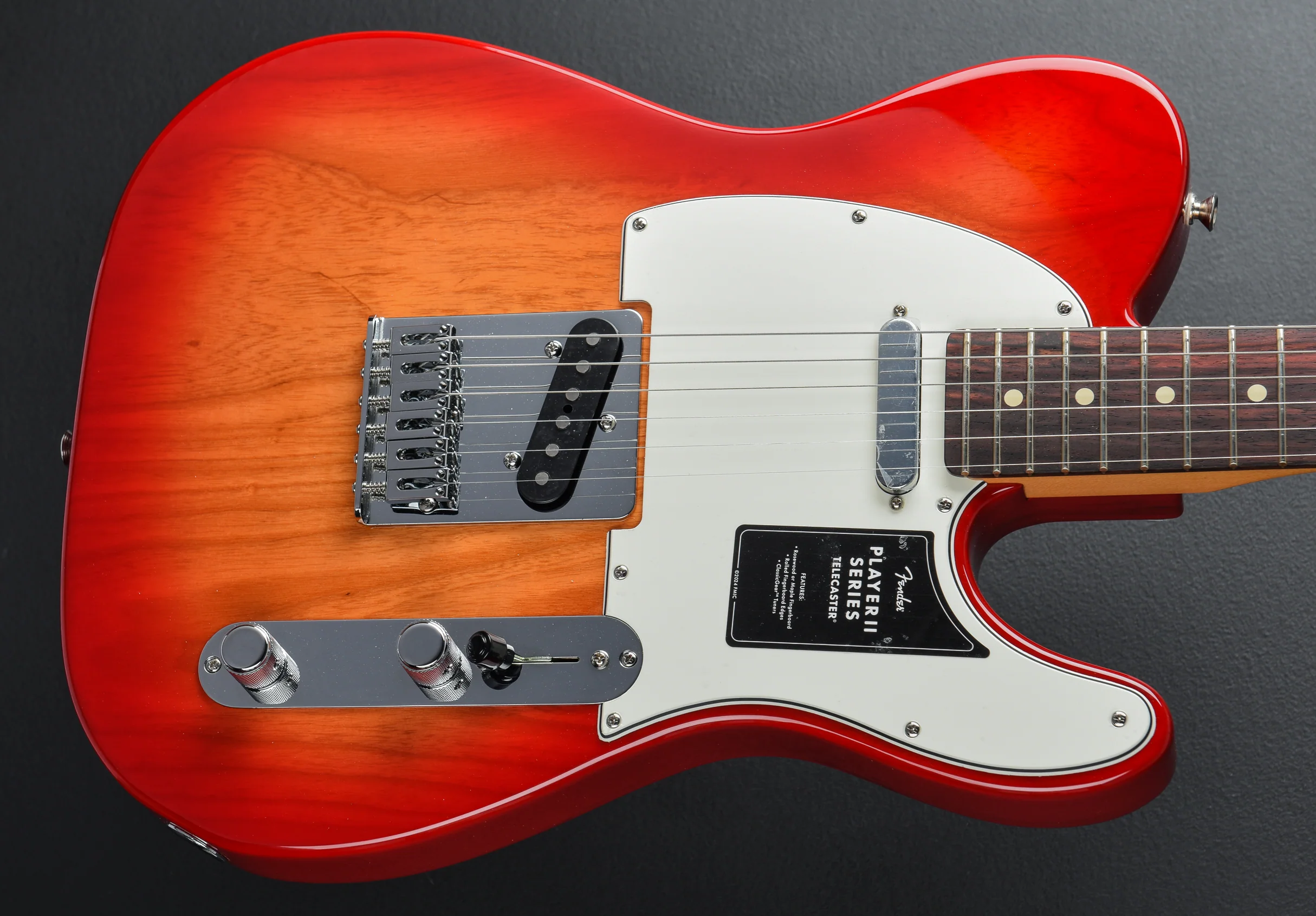 Player II Telecaster - Aged Cherry Burst w/Rosewood