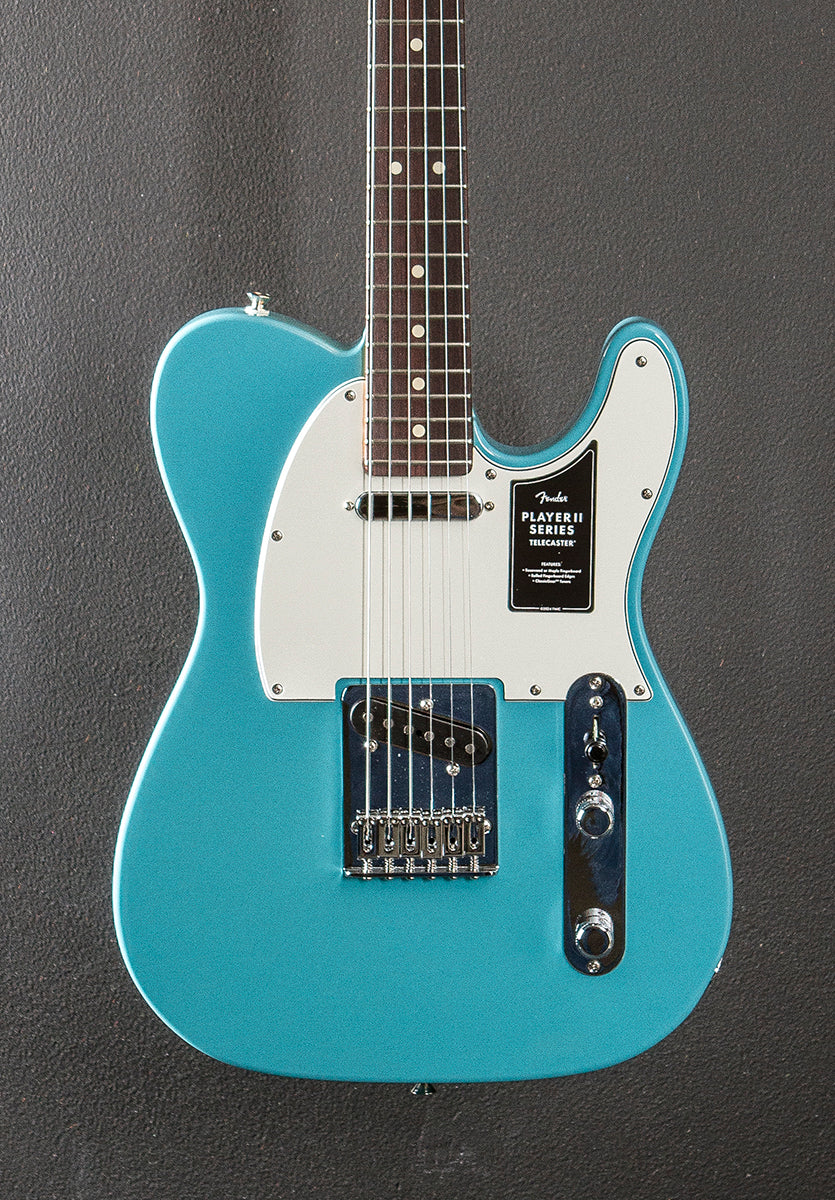 Player II Telecaster - Aquatone Blue w/Rosewood - Image 2