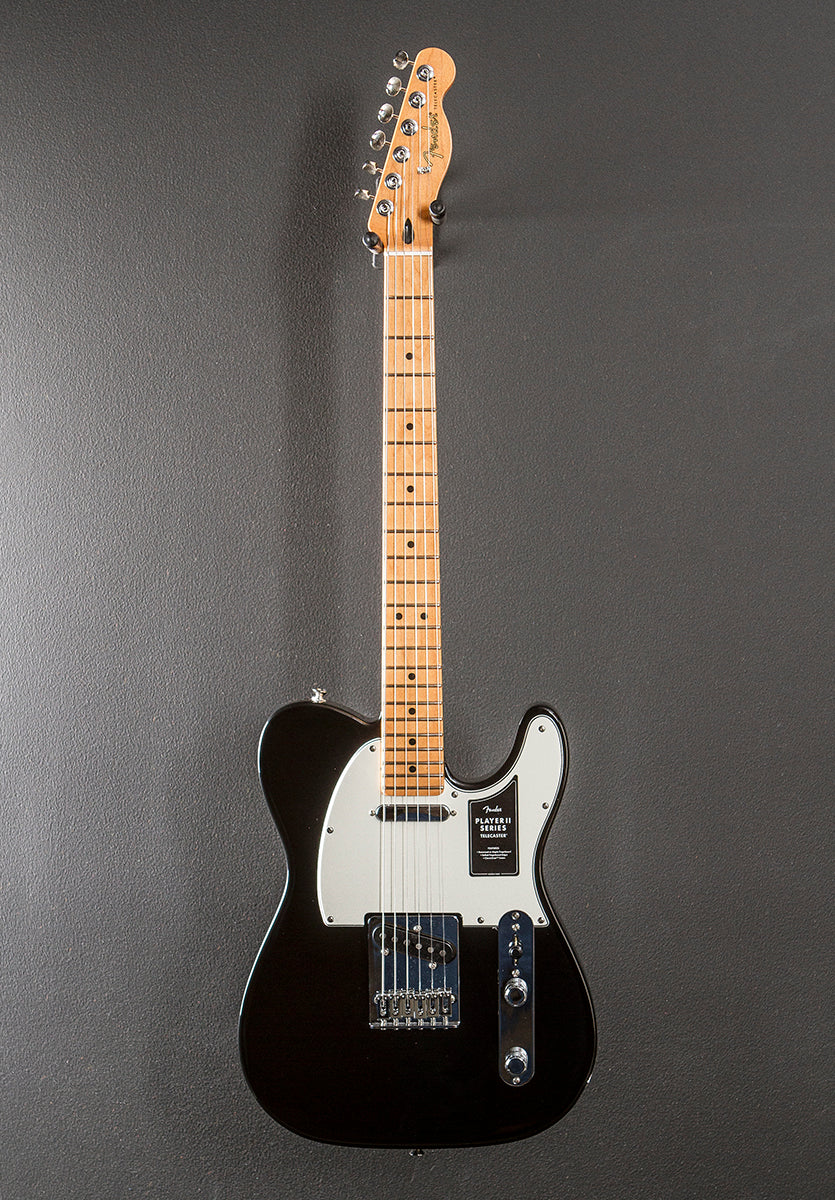 Player II Telecaster - Black w/Maple - Image 3