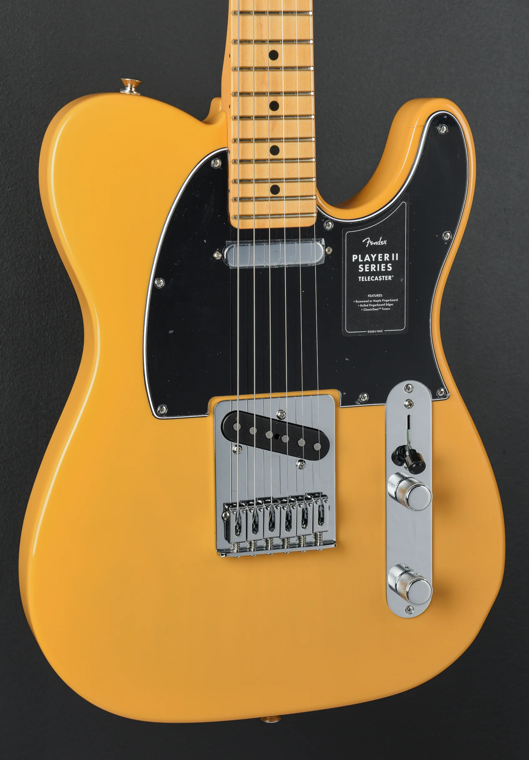 Player II Telecaster - Butterscotch Blonde w/Maple - Image 3