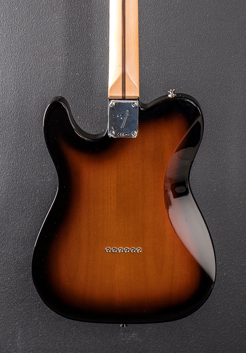 Player II Telecaster HH - 3 Color Sunburst w/Maple - Image 4