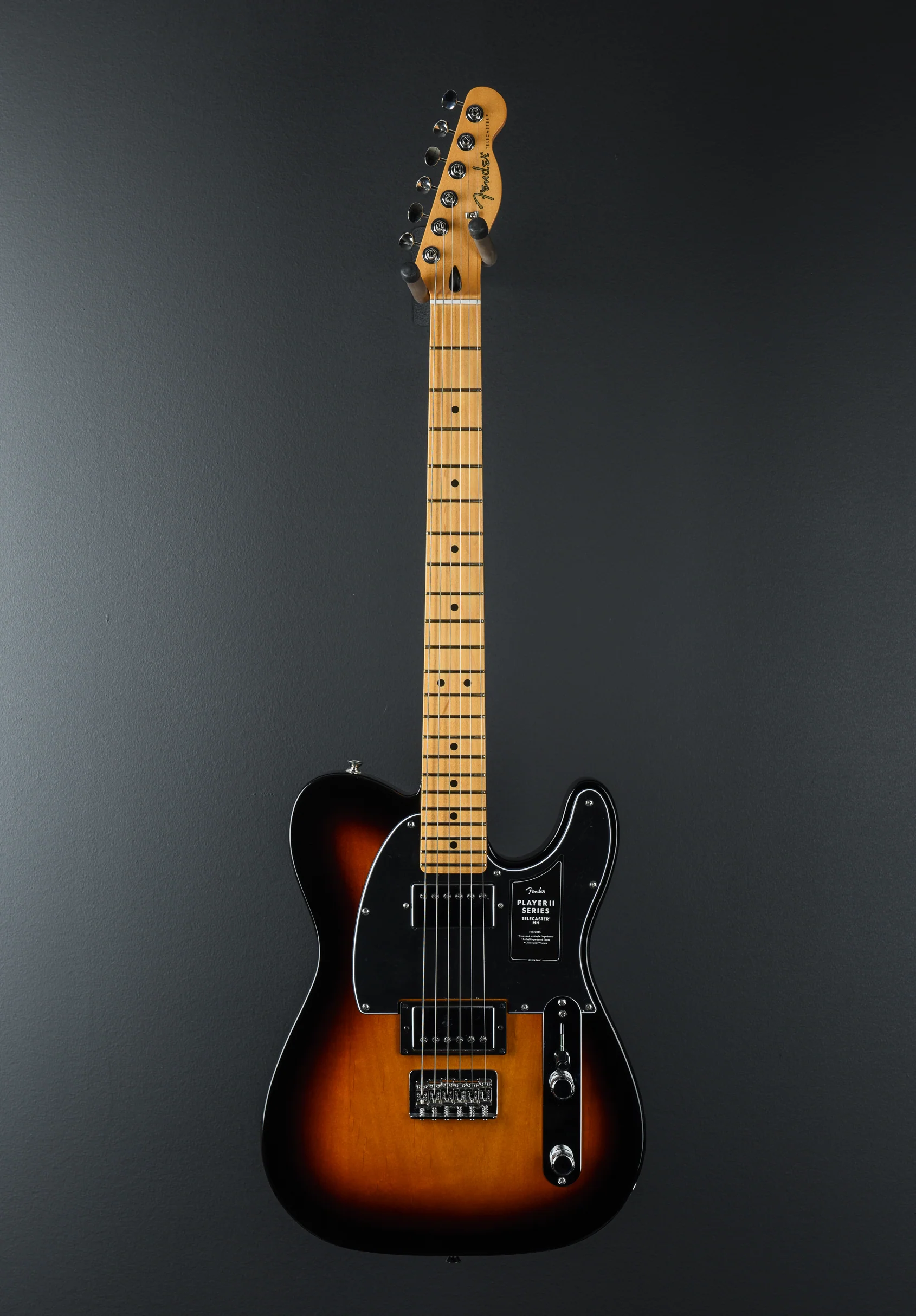Player II Telecaster HH - 3 Color Sunburst w/Maple - Image 3