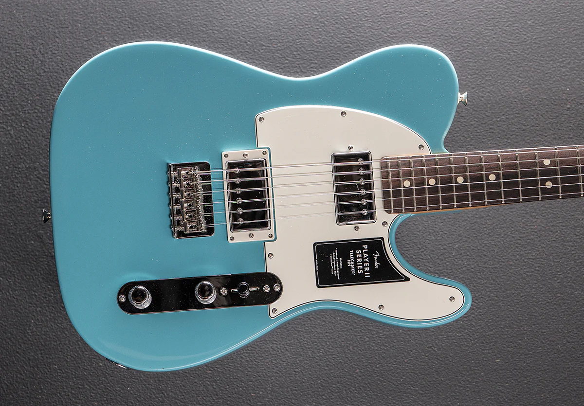Player II Telecaster HH - Aquatone Blue w/Rosewood