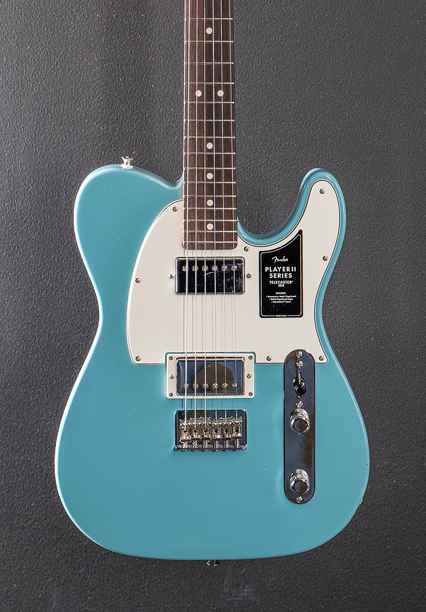 Player II Telecaster HH - Aquatone Blue w/Rosewood - Image 2
