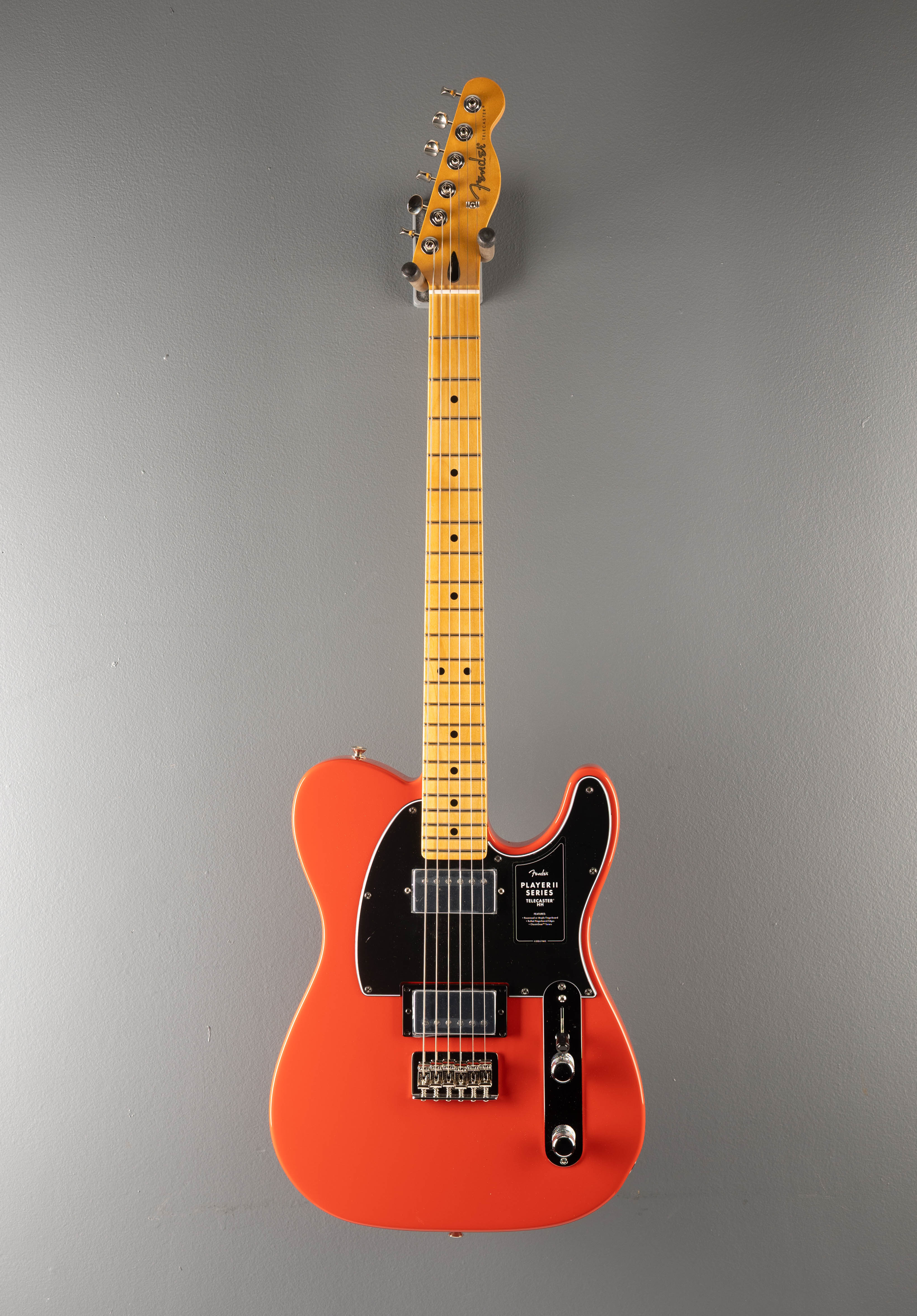Player II Telecaster HH - Coral Red w/Maple - Image 3
