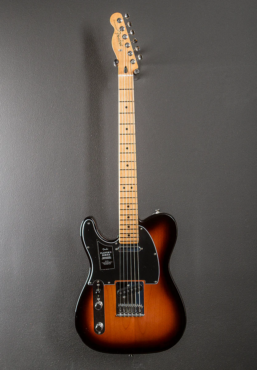 Player II Telecaster Left Hand - 3 Color Sunburst w/Maple - Image 3