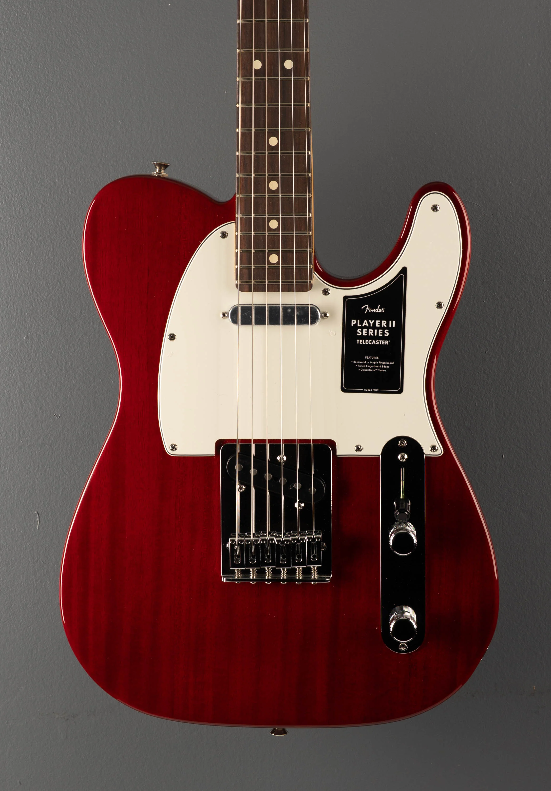 Player II Telecaster - Transparent Cherry - Image 2