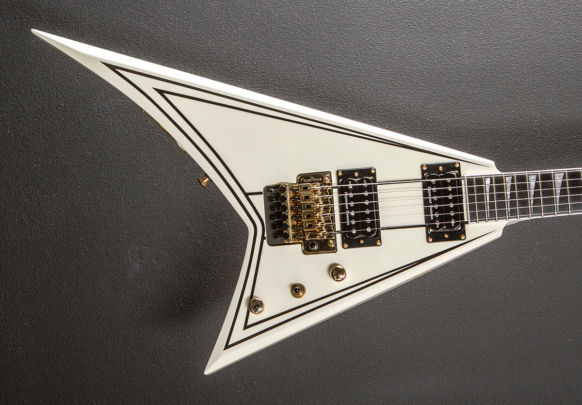 Pro Series Rhoads RR3 - Ivory w/Black Pinstripes