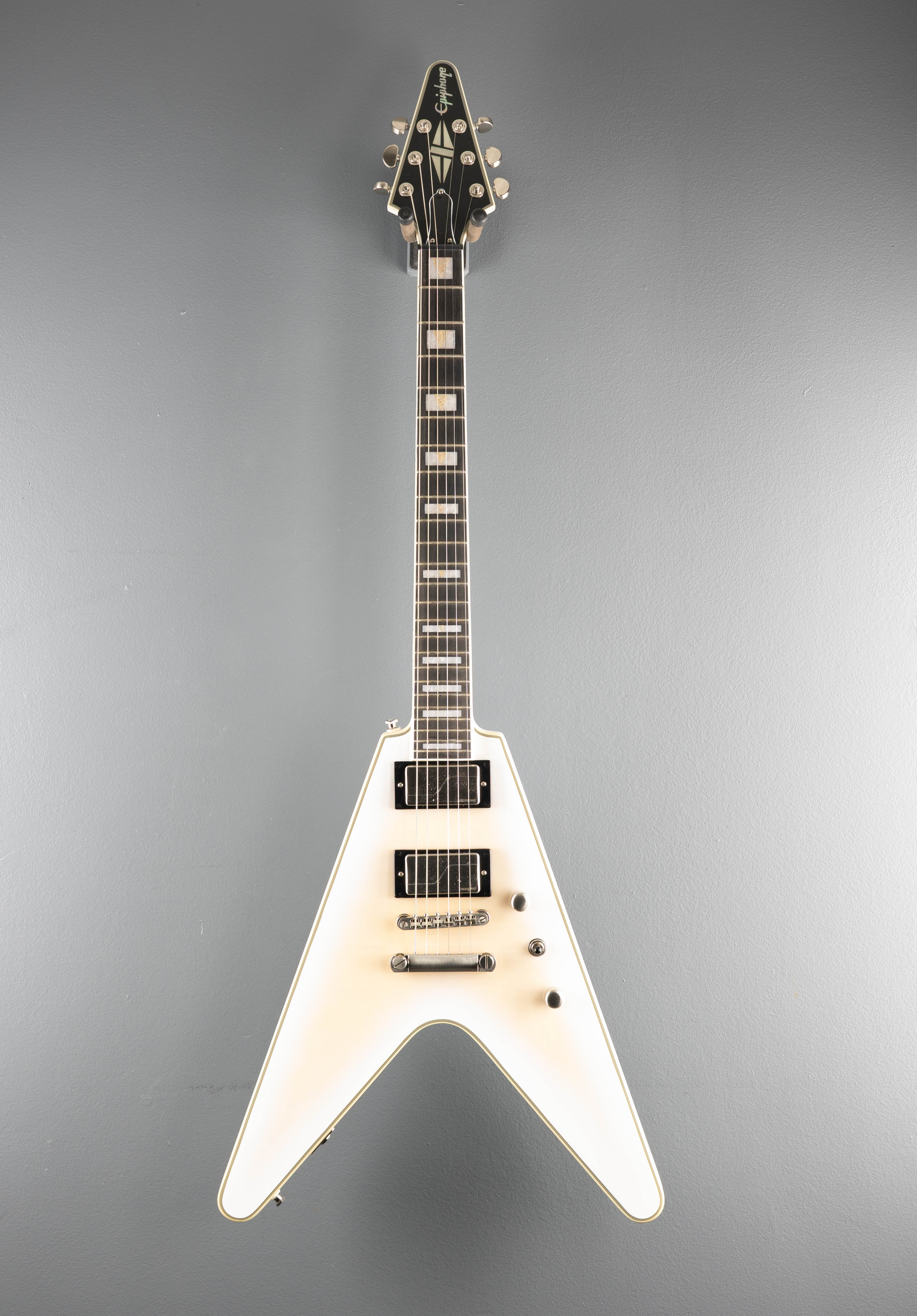 Prophecy Flying V - Aged White Tiger Burst - Image 3