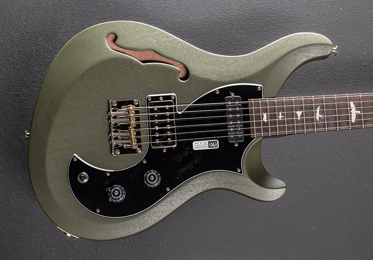 S2 Vela Semi-Hollow Satin - Matcha Green