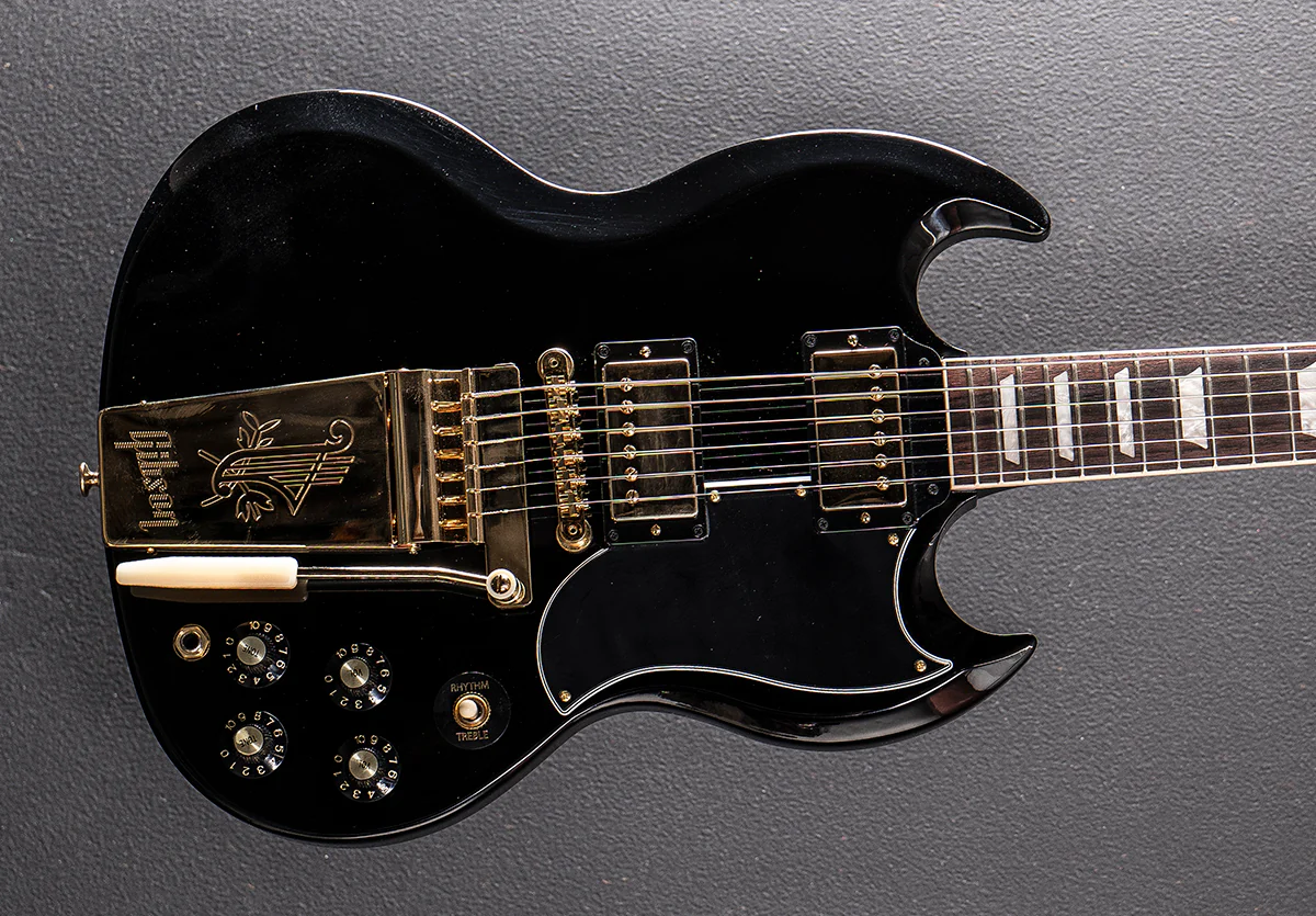 SG Standard '61 Maestro Vibrola T-Type w/'68 Appointments - Ebony