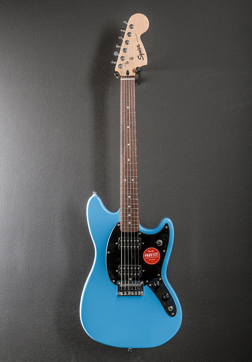 Sonic Mustang HH - California Blue w/Indian Laurel - Image 3