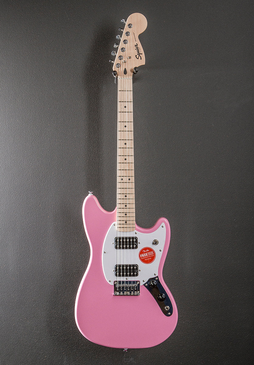 Sonic Mustang HH - Flash Pink w/Maple - Image 3