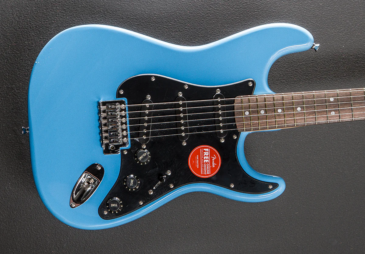 Sonic Stratocaster - California Blue w/Indian Laurel